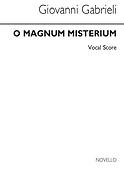Galmili O Magnum Misterium Satb/ Organ