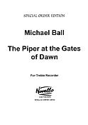 Ball The Piper At The Gates Of Dawn Solo Recorder
