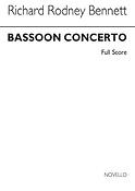 Bennett: Concerto For Bassoon And Strings (Partituur)