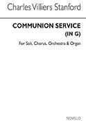 Communion Service In G Vocal Score