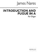 Introduction And Fugue In A For Organ