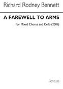 A Farewell To Arms for SATB Chorus and Cello