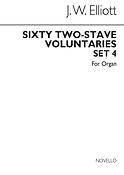 Sixty 2-Stave Voluntaries fuer Harmonium Set 4