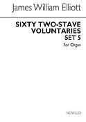Sixty 2-Stave Voluntaries fuer Harmonium Set 5