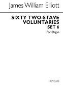 Sixty 2-Stave Voluntaries fuer Harmonium Set 6