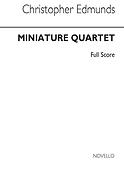 Miniature Quartet Score