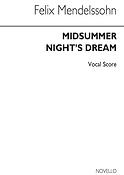 Midsummer Night's Dream Vocal Score
