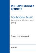 Troubadour Music (Clarinet/Piano)
