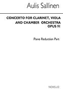 Concerto For Clarinet Viola And Chamber Orchestra
