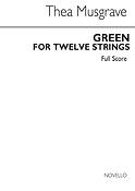 Green for twelve strings (Full Score)