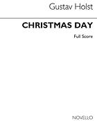 Holst Christmas Day - Score Only
