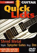 Guitar Quick Licks - Synyster Gates Shred Metal