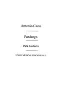 Cano: Fandango (Balaguer) for Guitar