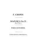 Mazurka No.25 Op.33 No.4