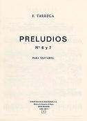 Preludios Nos. 6 & 7 Guitar