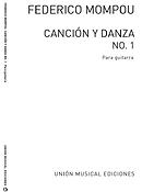 Mompou Cancion Y Danza No.1 (mairants) Guitar
