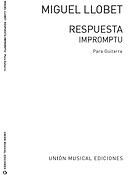 Llobet: Respuesta Impromptu for Guitar