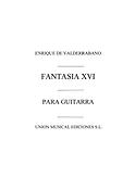 Fantasia Xvi En Re Menor D Minor