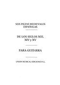 Varios: Seis Piezas Medievales Espanolas