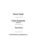 Lirica Espanola Vol.5 For Piano