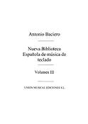 Nueva Biblioteca Espanola Vol.3