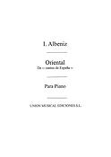 Oriental No.2 Cantos De Espana Op.232 Piano