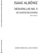 Seguidillas.