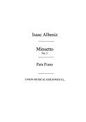 Minueto No.1 From Tercera Suite Ancienne For Piano