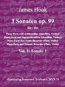 James Hook: Sonate C-Dur op. 99,1