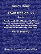James Hook: Sonate Eb-Dur op. 99,3