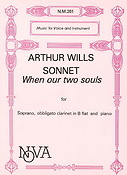 Sonnet When Our 2 Souls