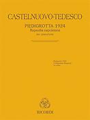 Castelnuovo-Tedesco: Piedigrotta 1924 (Per Pianoforte)