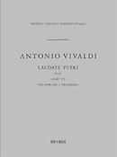 Vivaldi: Laudate Pueri Dominum RV 601 Psalm 122 (Partituur)