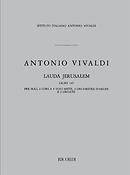 Vivaldi: Lauda Jerusalem Salmo 147 Rv 609 (Partituur)