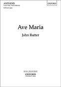 John Rutter: Ave Maria (SATB, Piano)