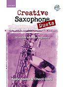 Santin: Creative Saxophone Duets (book + CD)
