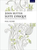 John Rutter: Suite Lyrique (Harp Part)