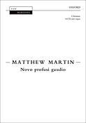 Matthew Martin: Novo profusi gaudio