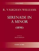 Vaughan Williams: Serenade A minor (1898)