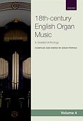 Anthology Of 18th-Century English Organ Music - Volume 4