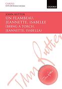 John Rutter: Un flambeau, Jeannette, Isabelle (Vocal Score)
