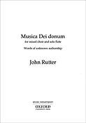 John Rutter: Musica dei donum (SATB)