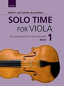 Kathy Blackwell: Solo Time for Viola Book 1