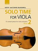 Kathy Blackwell: Solo Time for Viola Book 2
