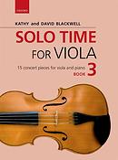 Kathy Blackwell: Solo Time for Viola Book 3
