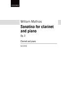 William Mathias: Sonatina For Clarinet and Piano Op.3