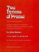 John Rutter: Now thank we all our God