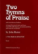 John Rutter: Now thank we all our God