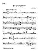 John Rutter: What sweeter music (SATB)