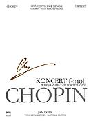 Frederic Chopin: Edizione Nazionale Concerto In F Minor Op 21